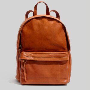 Madwell Genuine Leather Lorimer Backpack - English Saddle